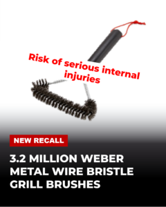 Grill Brush Safety: Preventing Wire Bristle Injuries